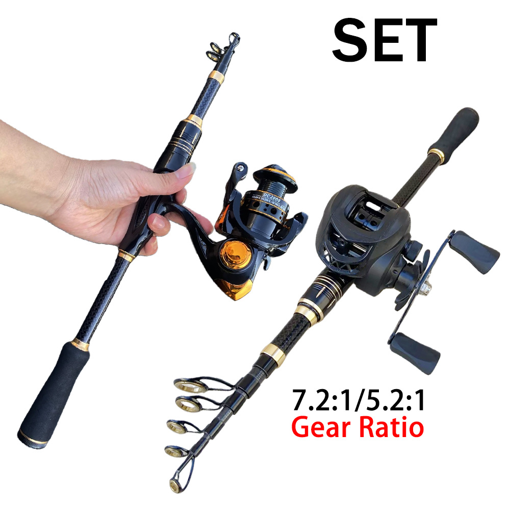 Fishing Rod Building Kit - Fishing Tackle Combination Short Fishing Rod