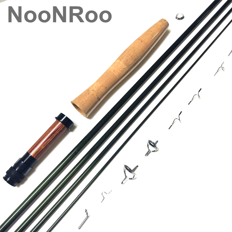 NooNRoo IM8 8ft 6inch 4pc 1wt  - Fishing Rod Building Kit review and price