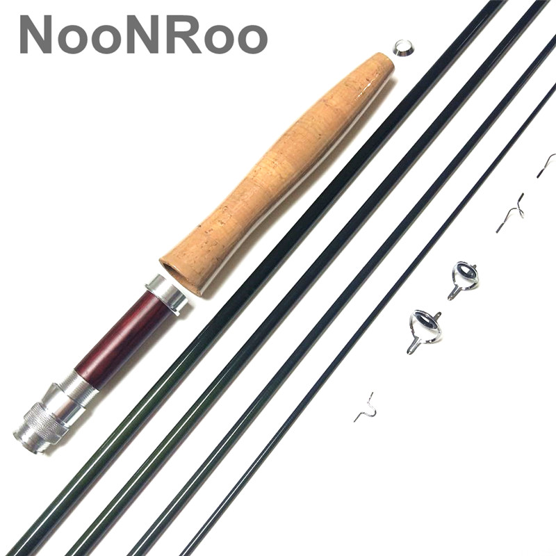 NooNRoo IM8 8ft 6inch 4pc 1wt  - Fishing Rod Building Kit review and price