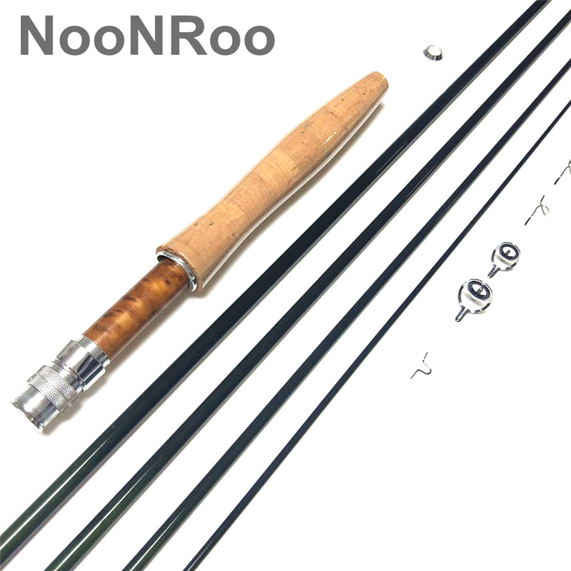 NooNRoo IM8 8ft 6inch 4pc 1wt  - Fishing Rod Building Kit review and price