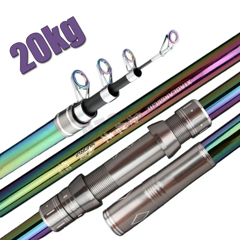 2.1m-4.5m Telescopic Spinning  - Fishing Rod Surf review and price