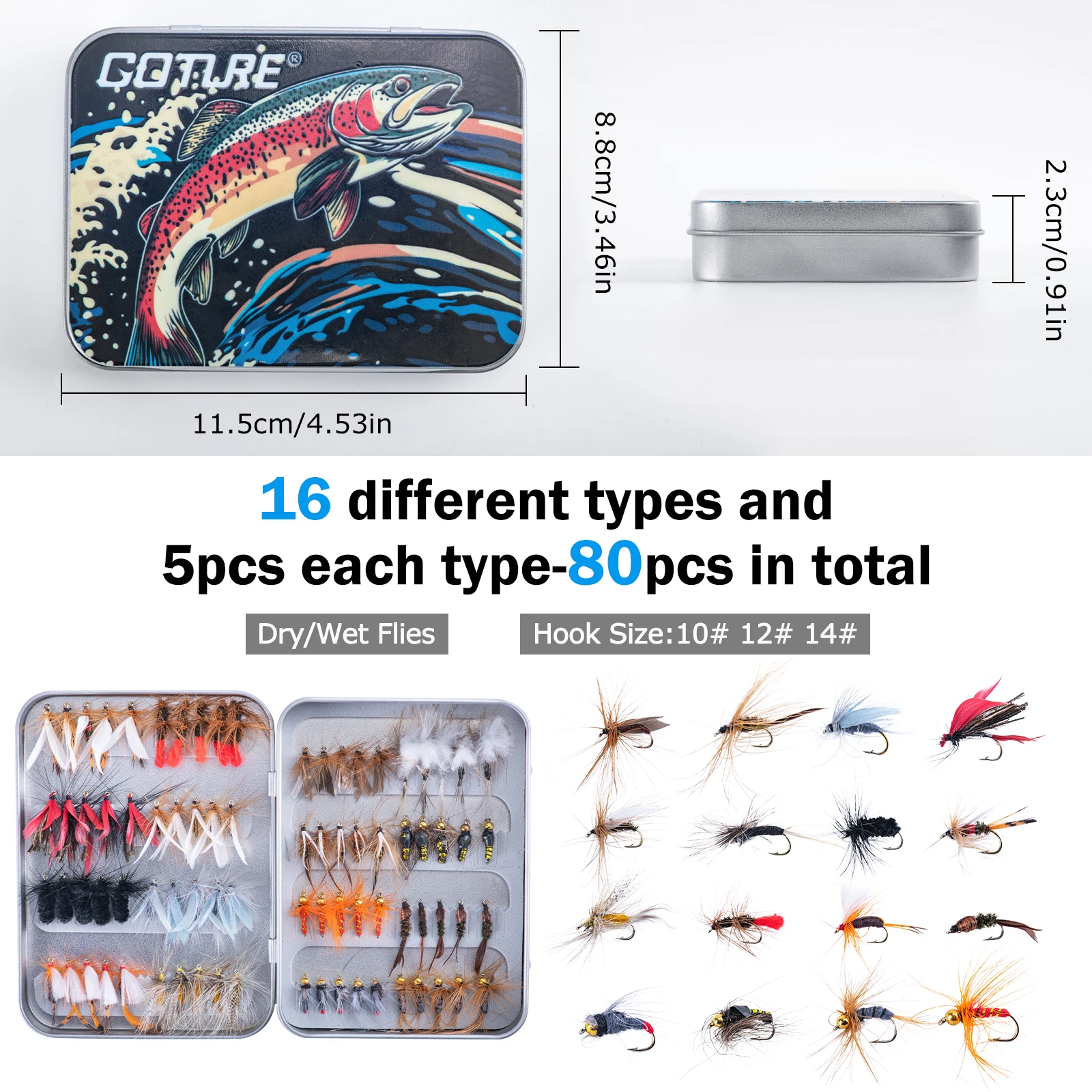 Goture Fly Fishing Rod and Ree - Fishing Rod Fly review and price