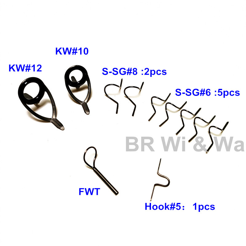 Fly Fishing Rod Guide Set, Alc - Fishing Rod Building Kit review and price