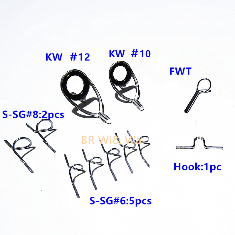 Fly Fishing Rod Guide Set, Alc - Fishing Rod Building Kit review and price