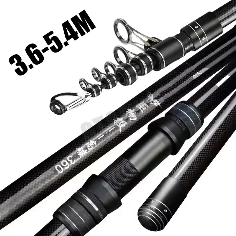 3.6m 4.5m 5.0m 5.4m Telescopic - Fishing Rod Surf review and price