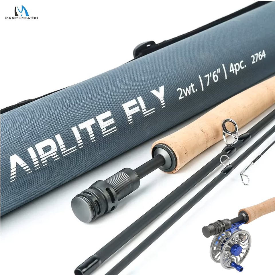 MAXIMUMCATCH 7.5-10ft 2/3WT Ai - Fishing Rod Ice review and price